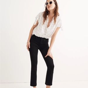 Cali Demi Boot Jeans in Black Frost